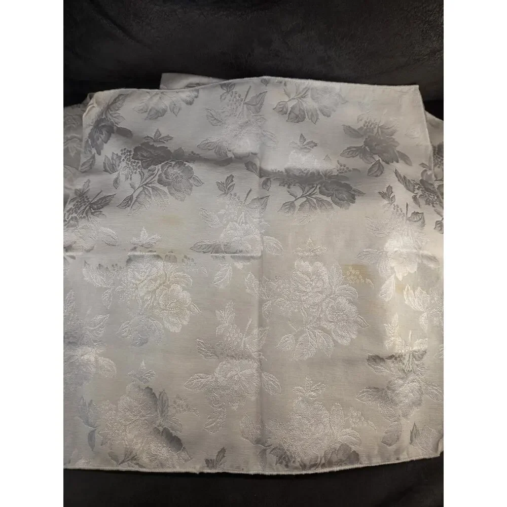 39pc Cloth Napkin Lot Table Linens Cotton Polyester Floral Plaid Ruffle Mixed...